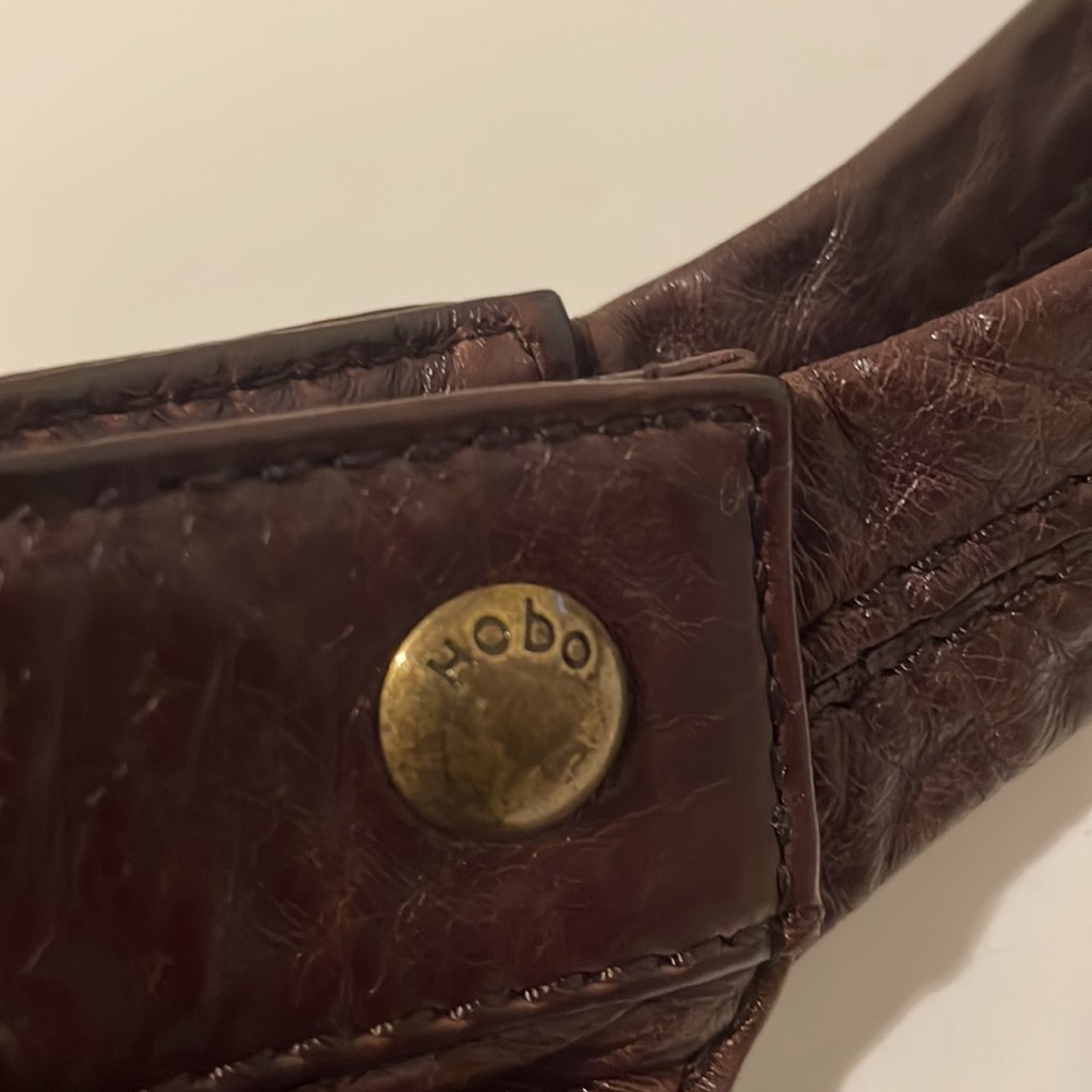 HOBO Brown Leather Tote Bag - Picture 10 of 10